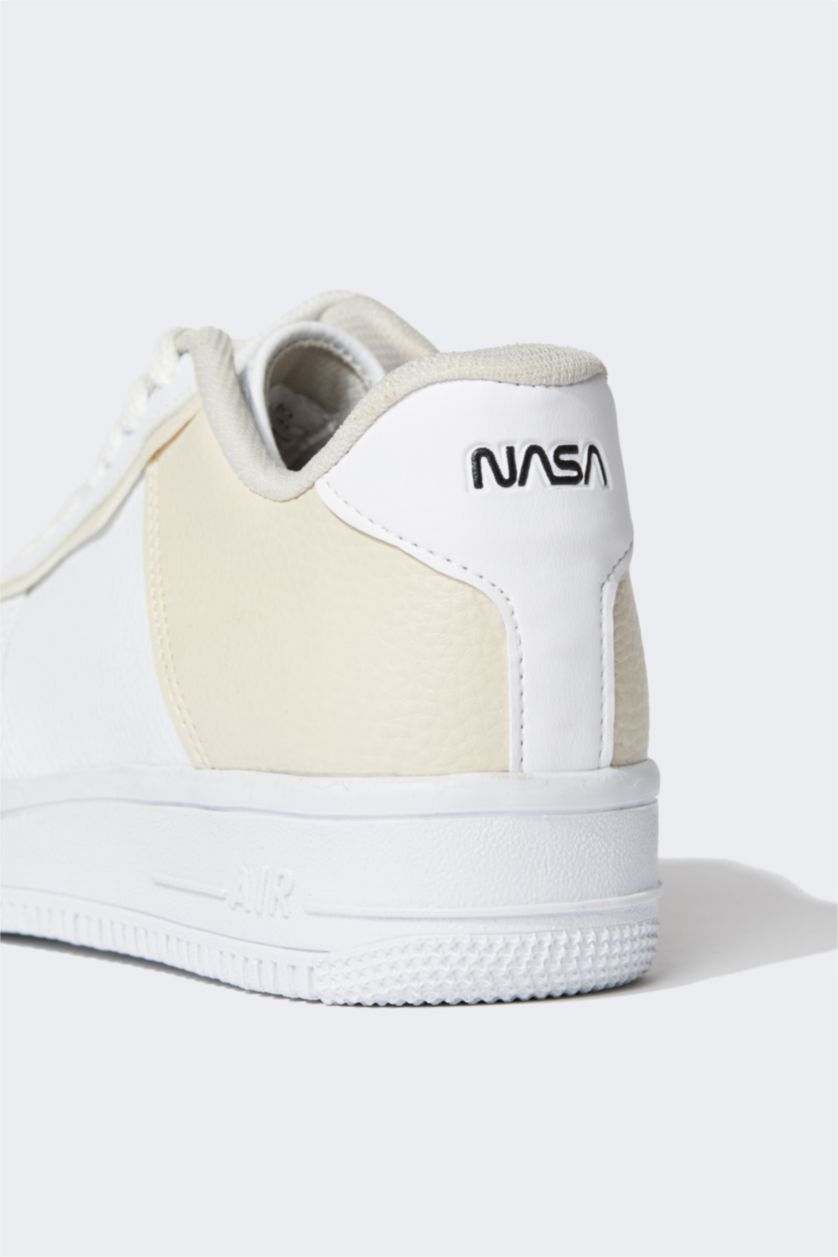 Kadın Bej Kadın Nasa Sneaker Spor Ayakkabı