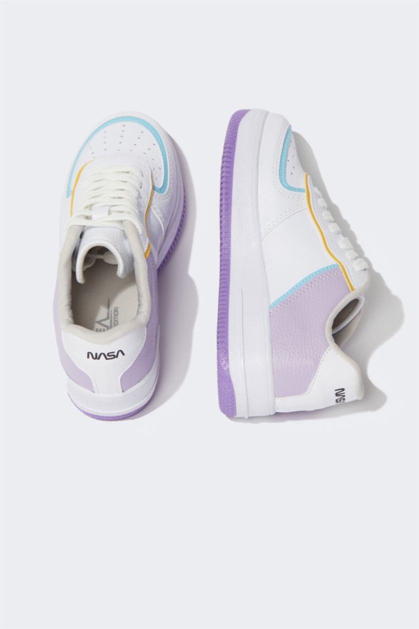Kadın Açık Mor Kadın Nasa Sneaker Spor Ayakkabı