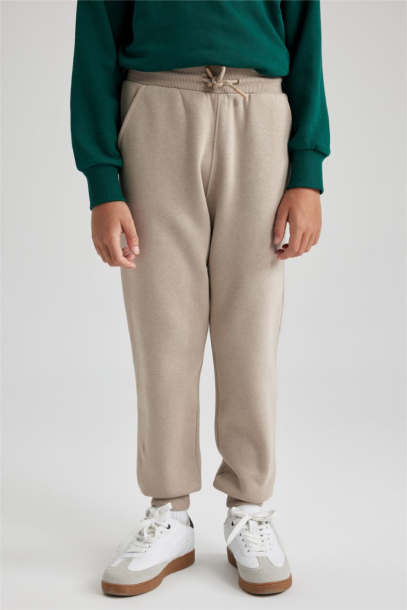 GARÇONS Beige Pantalon Jogging Beige pour garçon