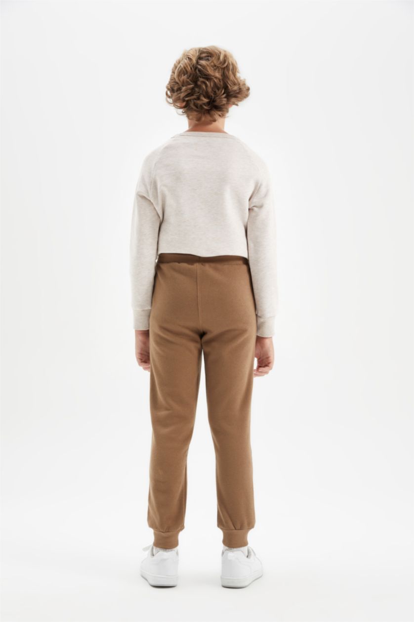 Мальчики и подростки Коричневый Штаны для мальчиков, Школьная коллекция