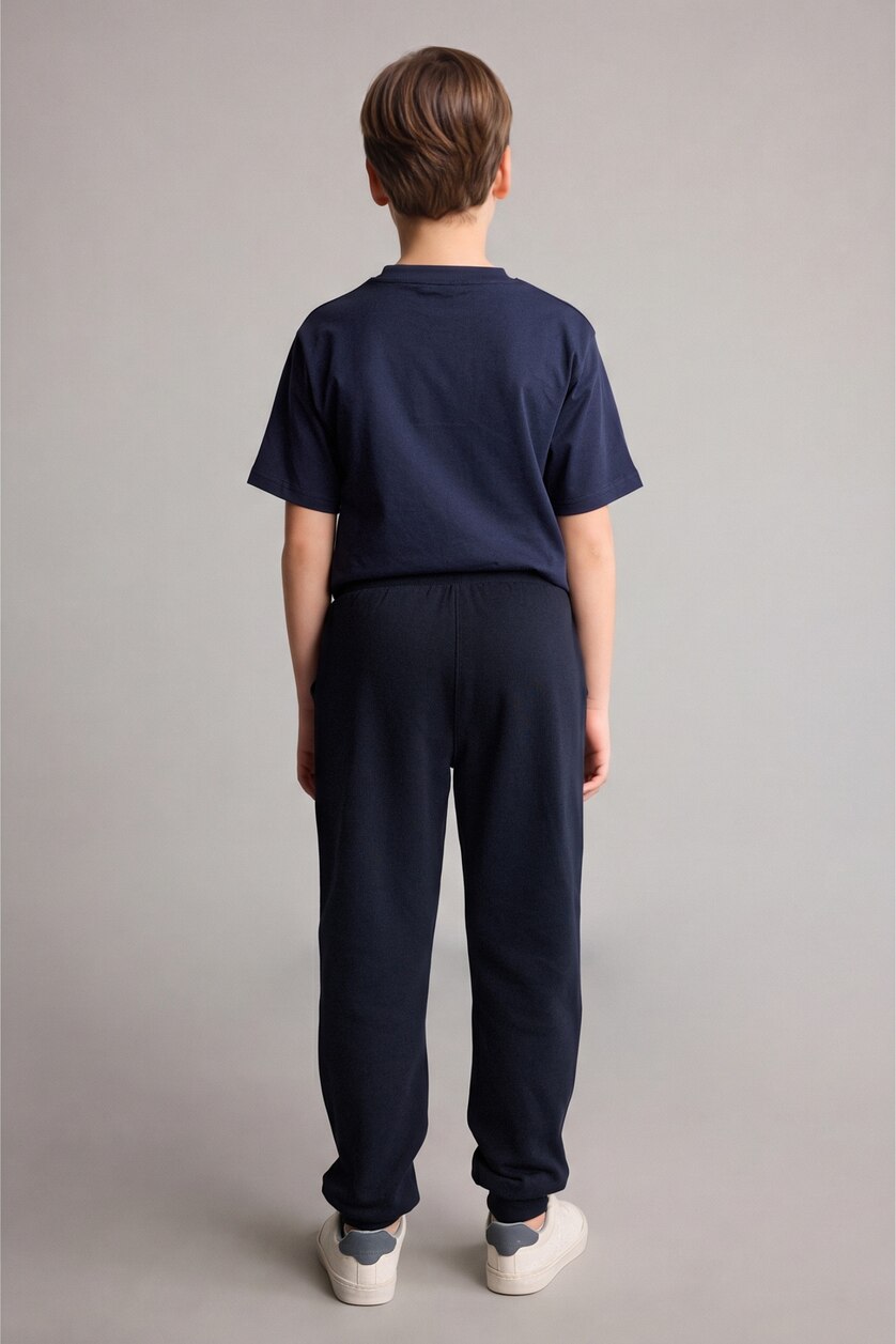 BOYS & TEENS NAVY Regular Fit Trousers