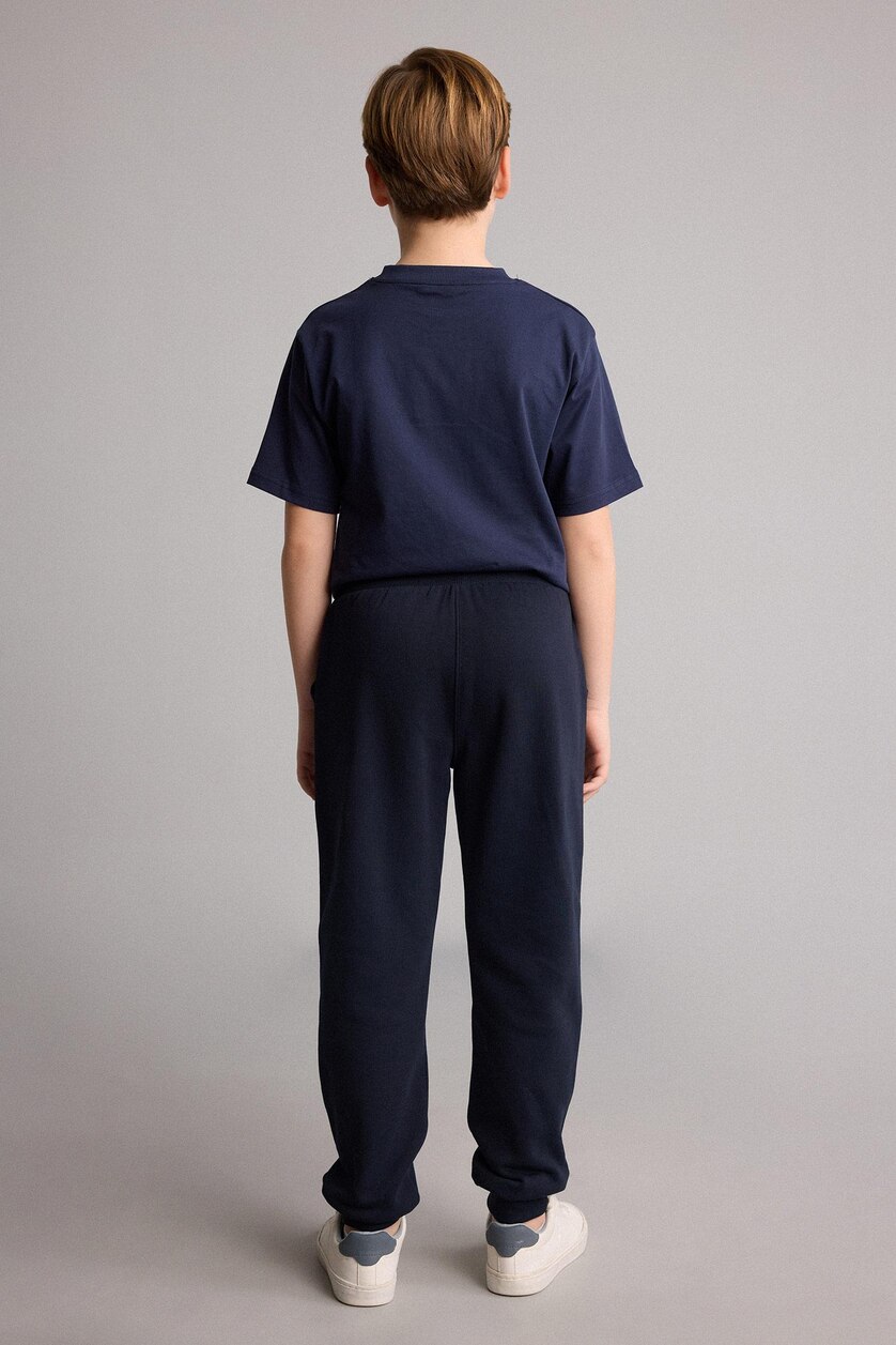 BOYS & TEENS NAVY Boy Regular Fit Thick Sweatpants