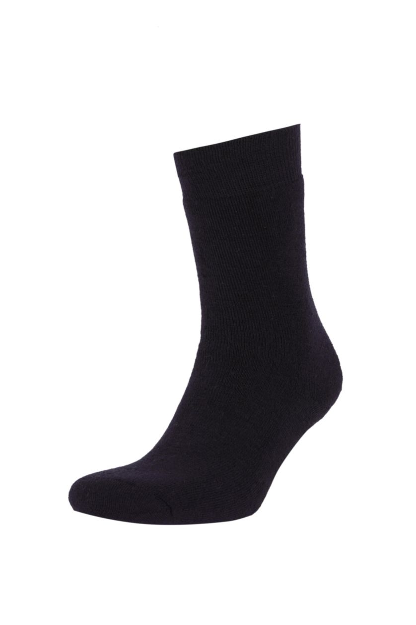 MAN NAVY Wool Winter Socks