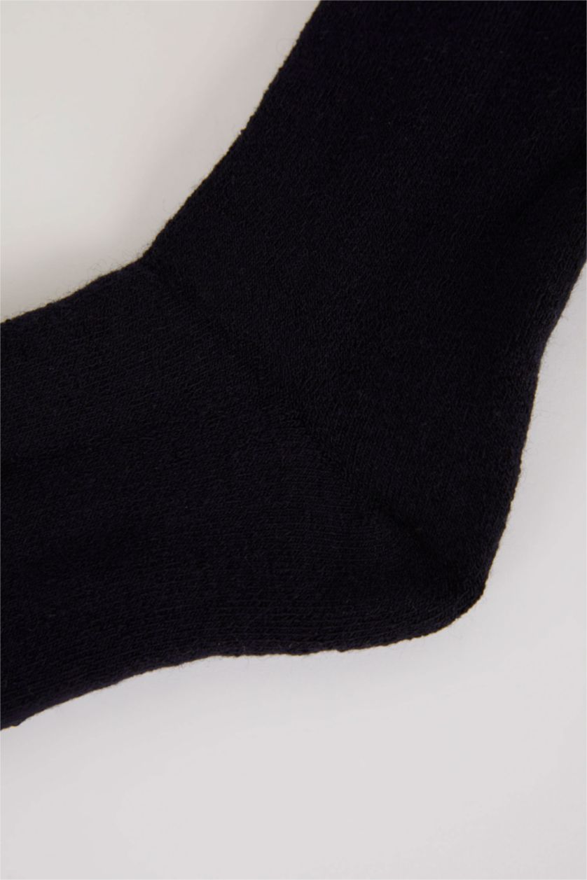 MAN NAVY Wool Winter Socks