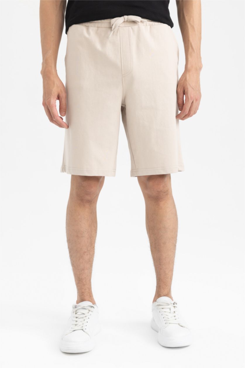 رجالي بيج شورت قصة عادية بجيب