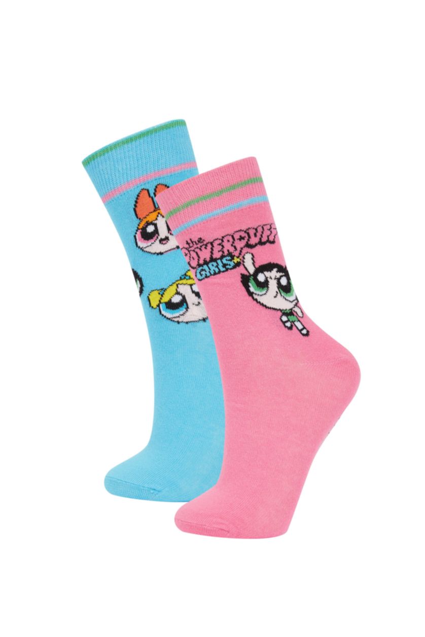 WOMAN Karma Woman PowerPuff Girls Licensed 2 piece Long sock