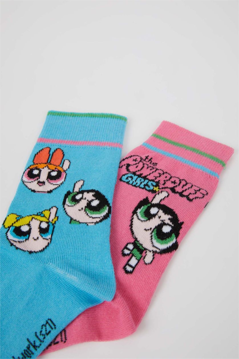 WOMAN Karma Woman PowerPuff Girls Licensed 2 piece Long sock