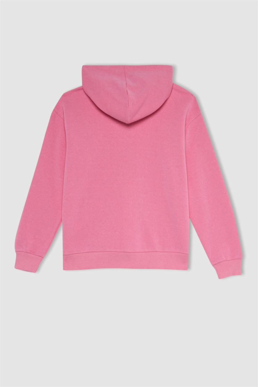 WOMAN Pink Regular Fit Sweatshirt