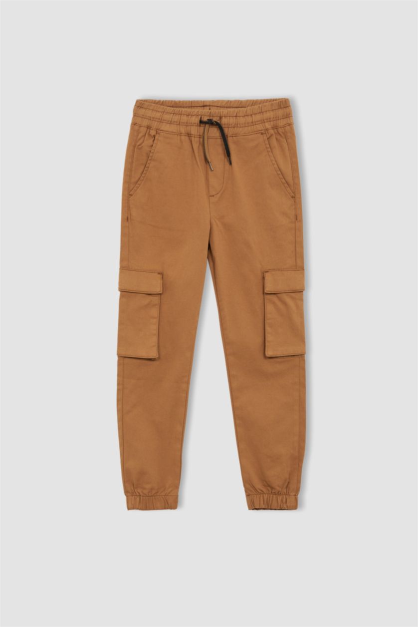 BOYS & TEENS Camel Boy Slim Fit Cargo Joggers