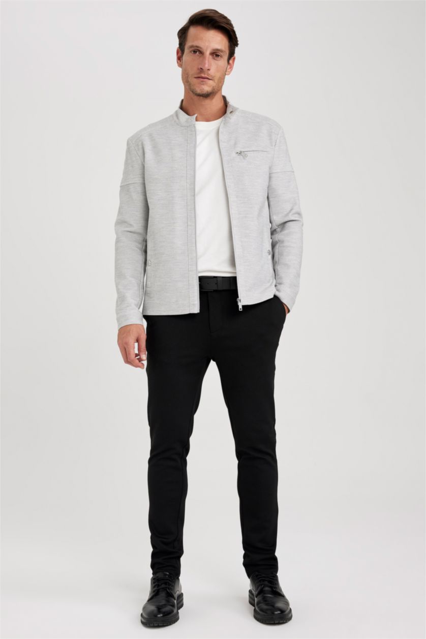 رجال رمادي Puffer Jacket