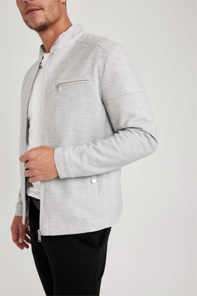 رجال رمادي Puffer Jacket