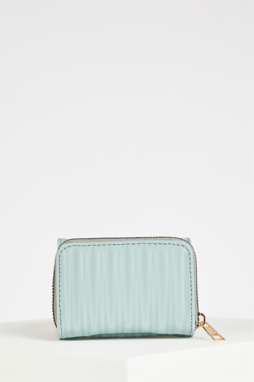 Kadın Mint Kadın Suni Deri Cüzdan