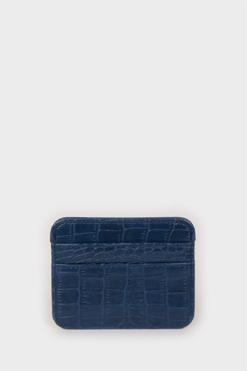 Women NAVY Woman Business Card Wallet