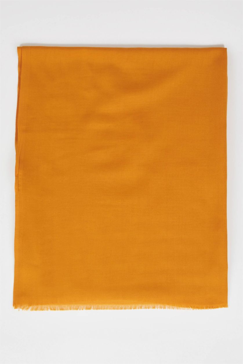 Kadın Sarı Kadın Basic Şal