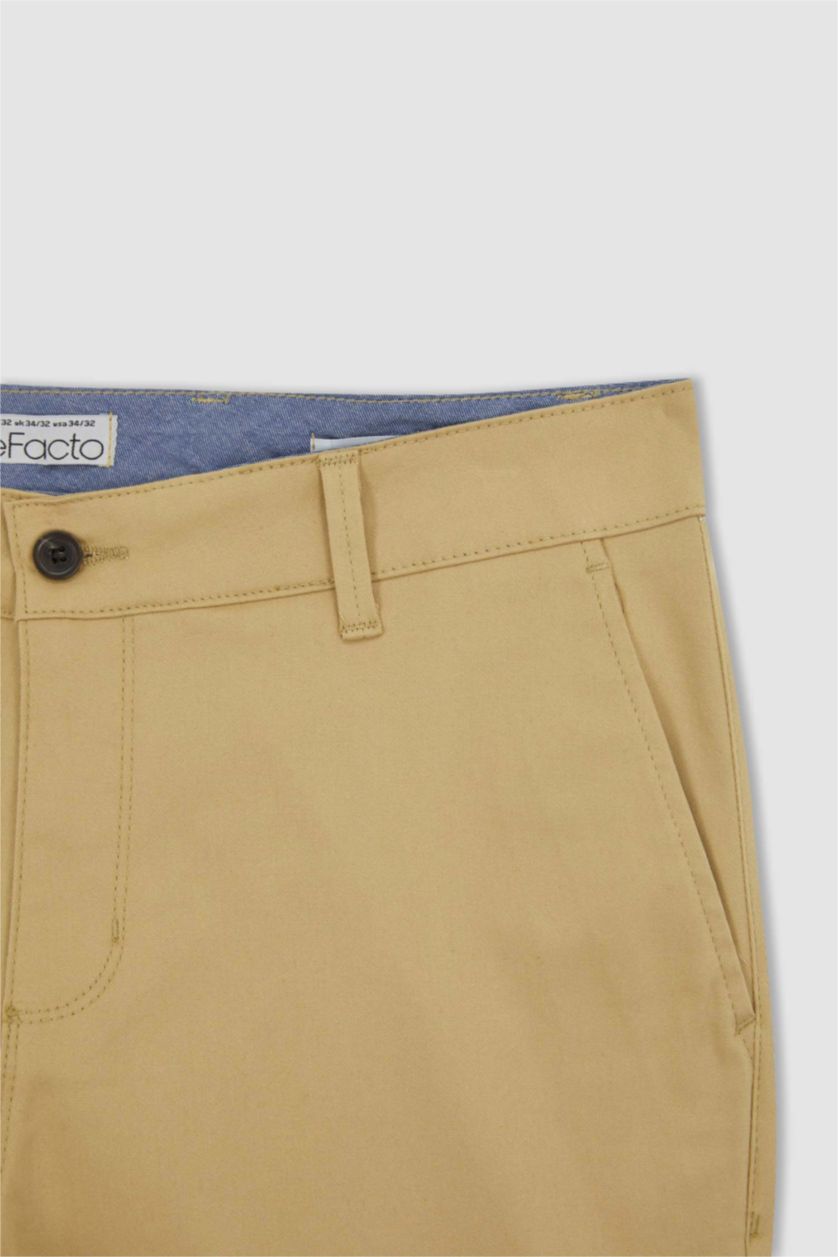 MAN Sand Slim Fit Trousers