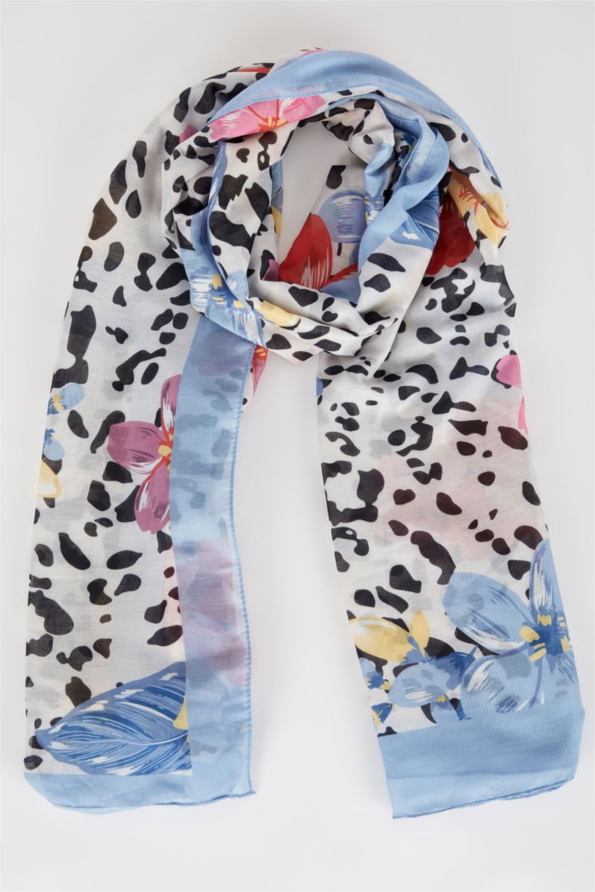 FEMME Karma Châle à motif floral pour femme