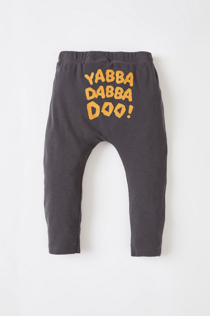 BABY BOY Anthracite Baby Boy Stone Age Baggy Fit Sweatpants