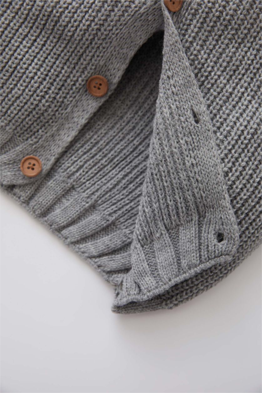 BABY BOY Dark Yellow كارديجان قصة عادية
