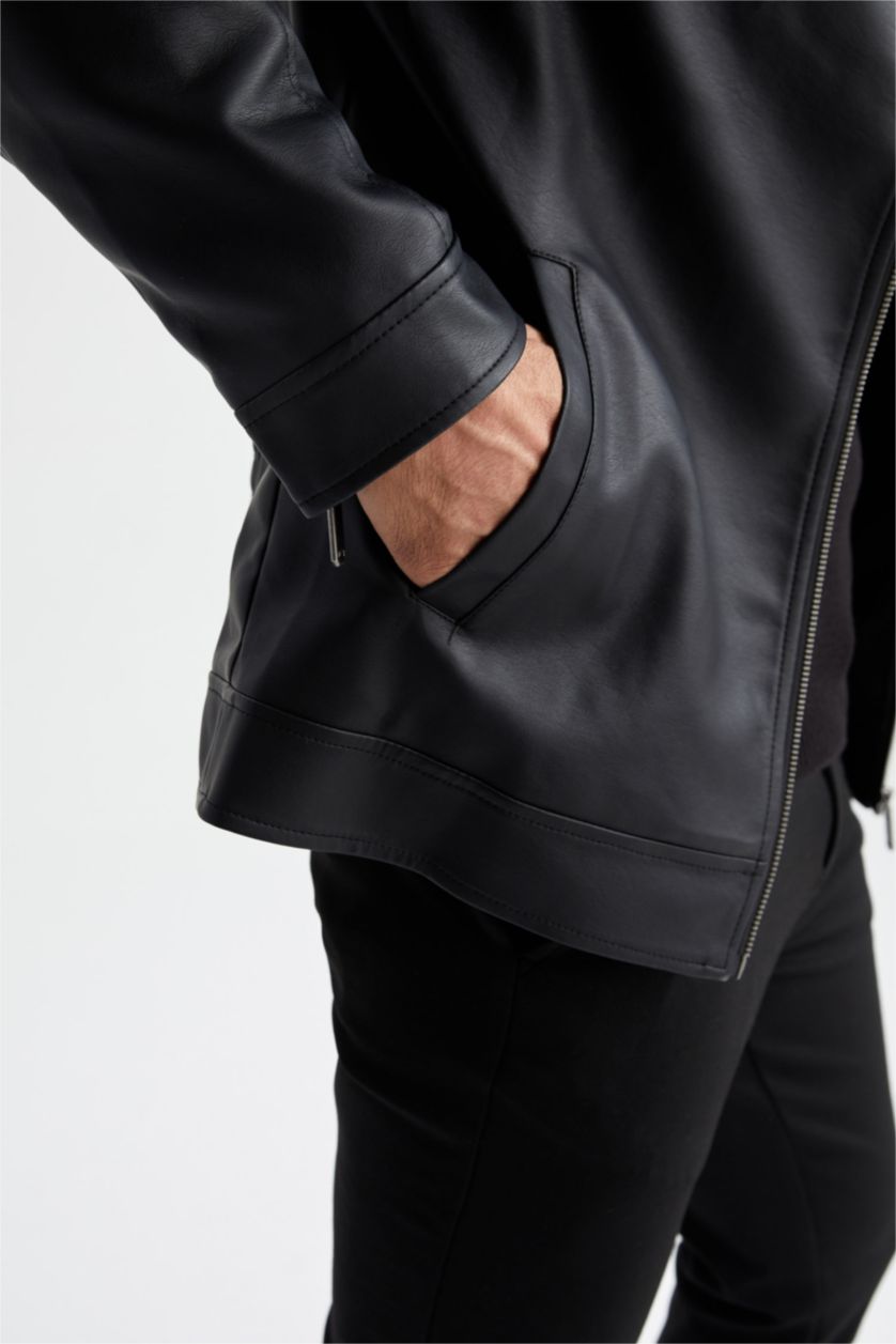 رجال أسود جاكيت سليم فيت