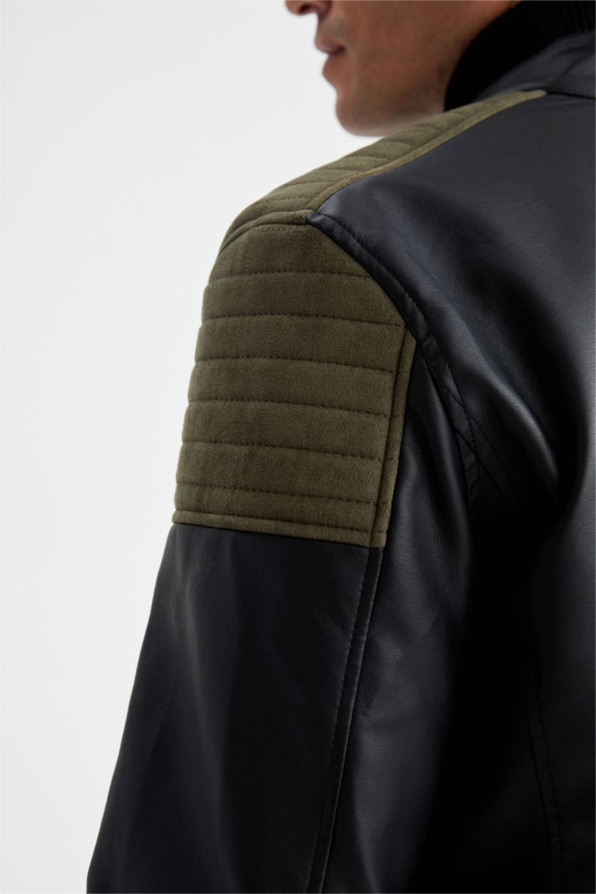 رجال أسود جاكيت سليم فيت