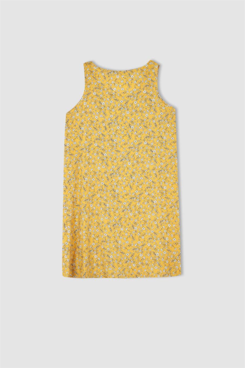 WOMAN Yellow Mini Dress