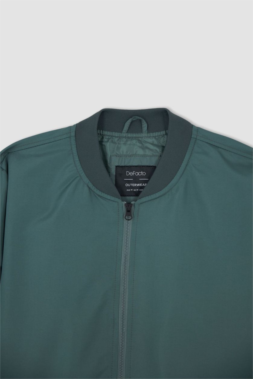 Мужчины Зеленый Куртка стандартного кроя для мужчин