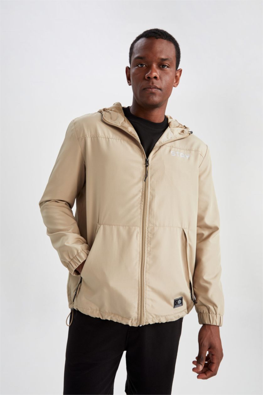 Erkek Açık Haki Mont