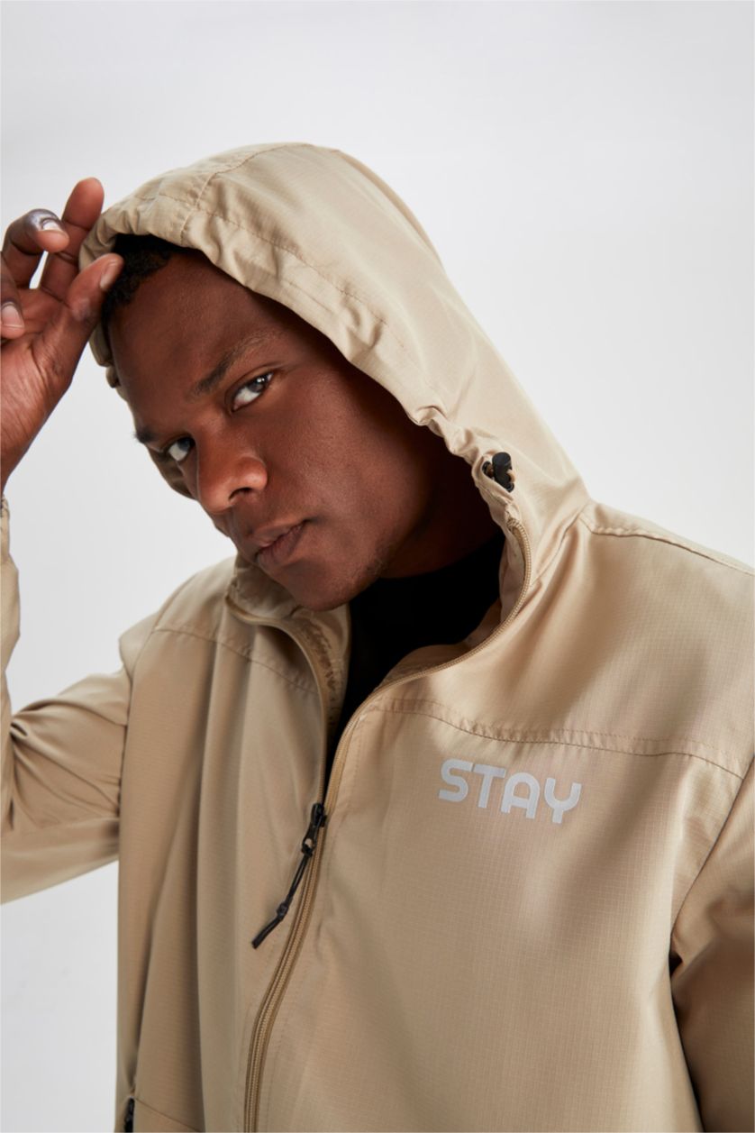 Erkek Açık Haki Mont