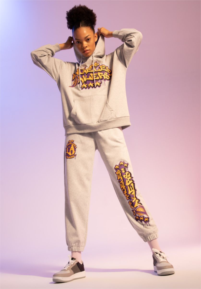 FEMME Gris Memphis Grizzlies (Nbamem1000) Pantalons