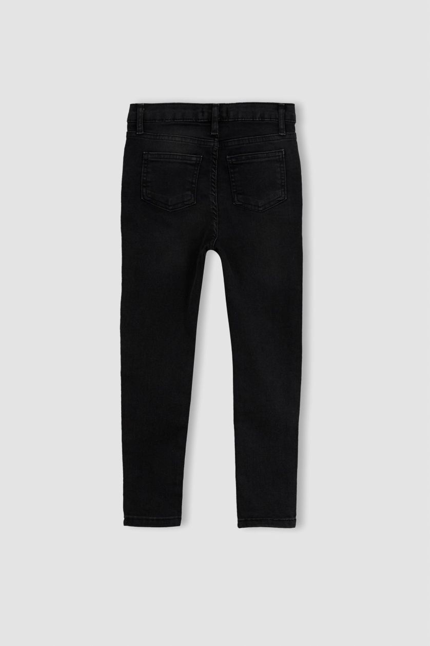 FILLES Noir Jean skinny fille