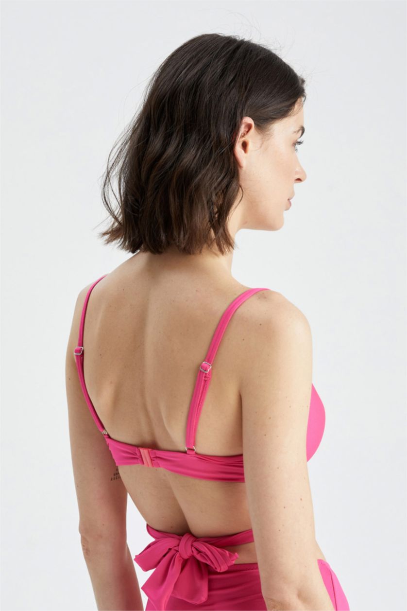 WOMAN Fushsia Bikini Top