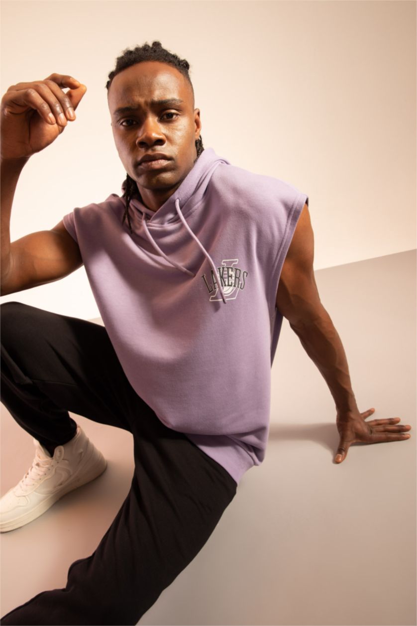 MAN Lilac Short Sleeve T-Shirt