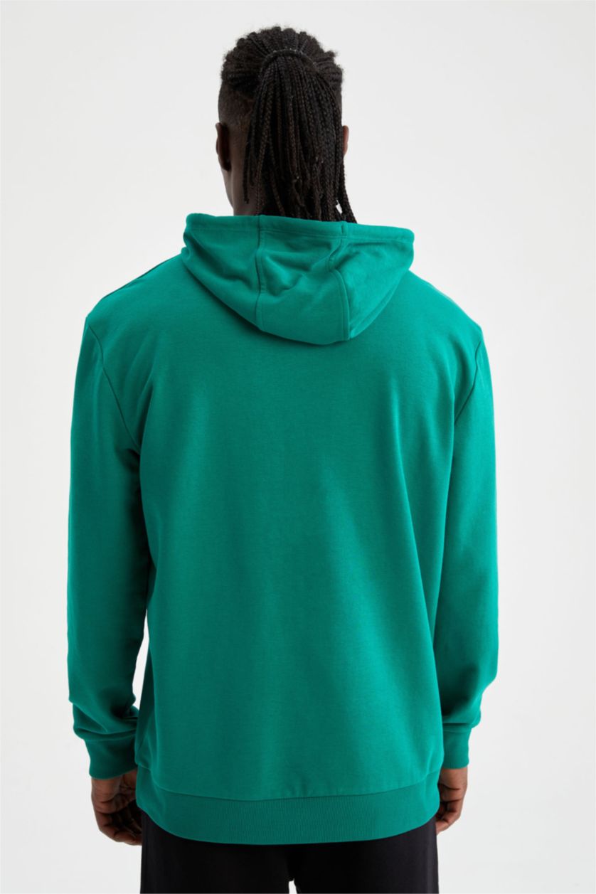 HOMME Vert Defacto Fit NBA Boston Celtics Sweat à capuche sous licence