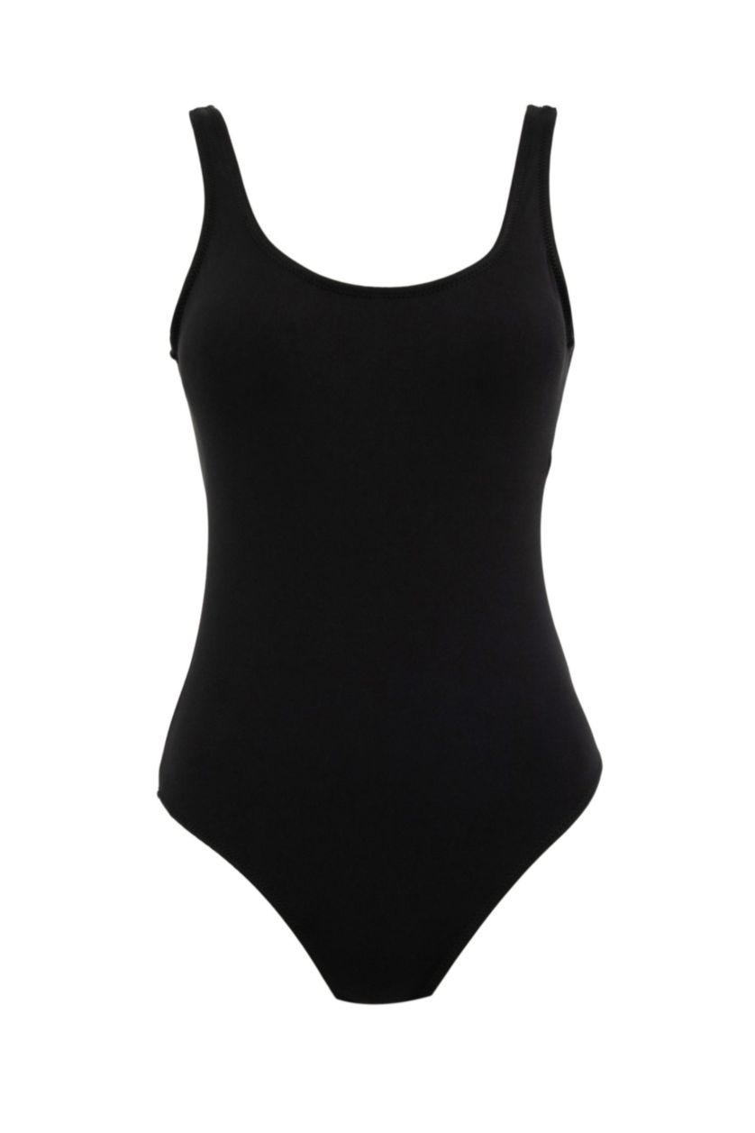 WOMAN Black Fall in Love Regular Fit Swimwear