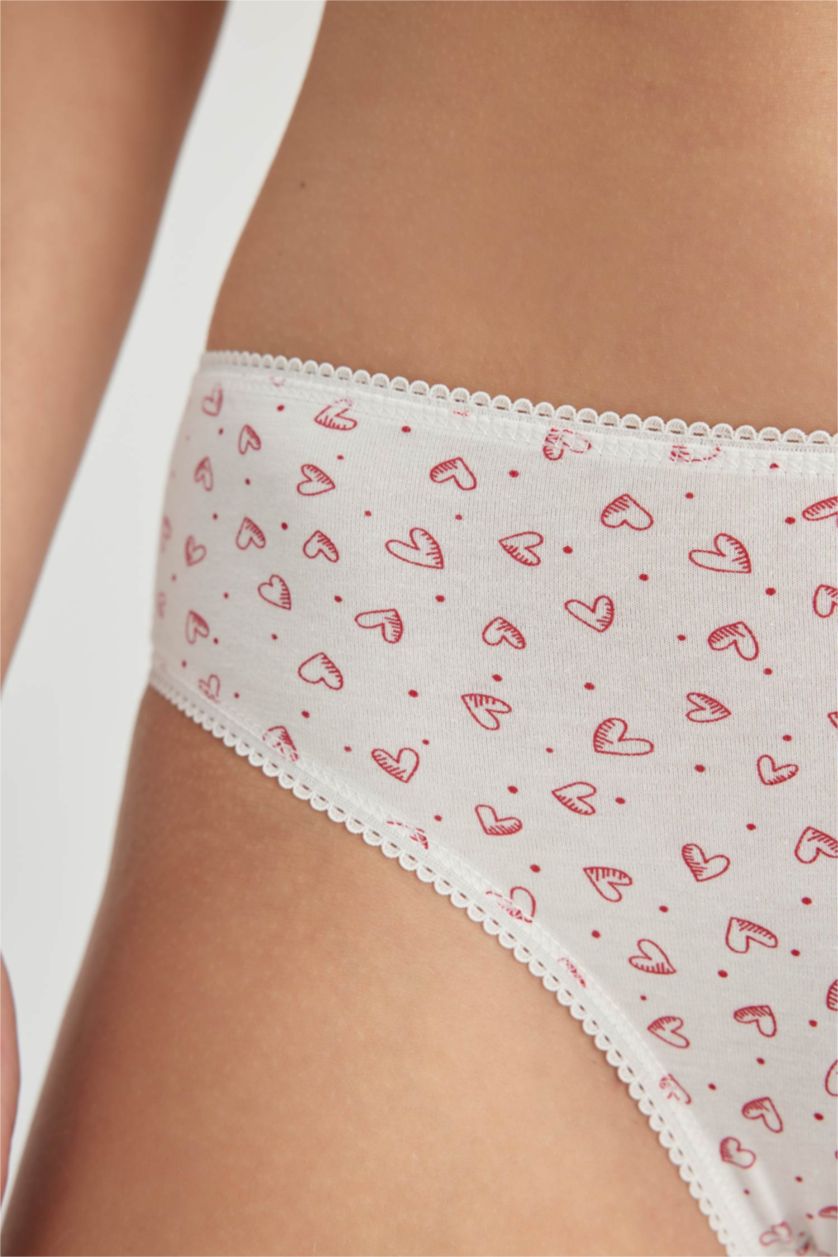 WOMAN NAVY Fall in Love 5-Pack Slip Panties