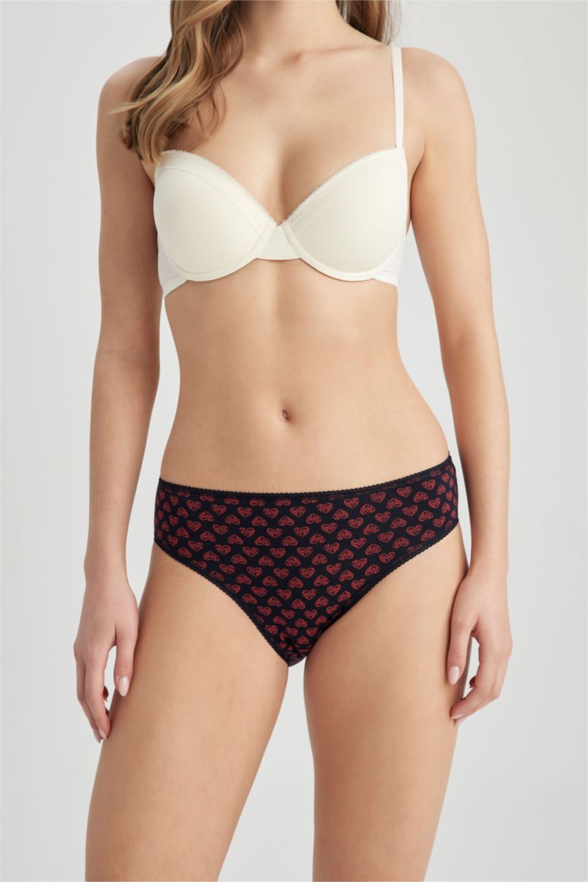 WOMAN NAVY Fall in Love 5-Pack Slip Panties