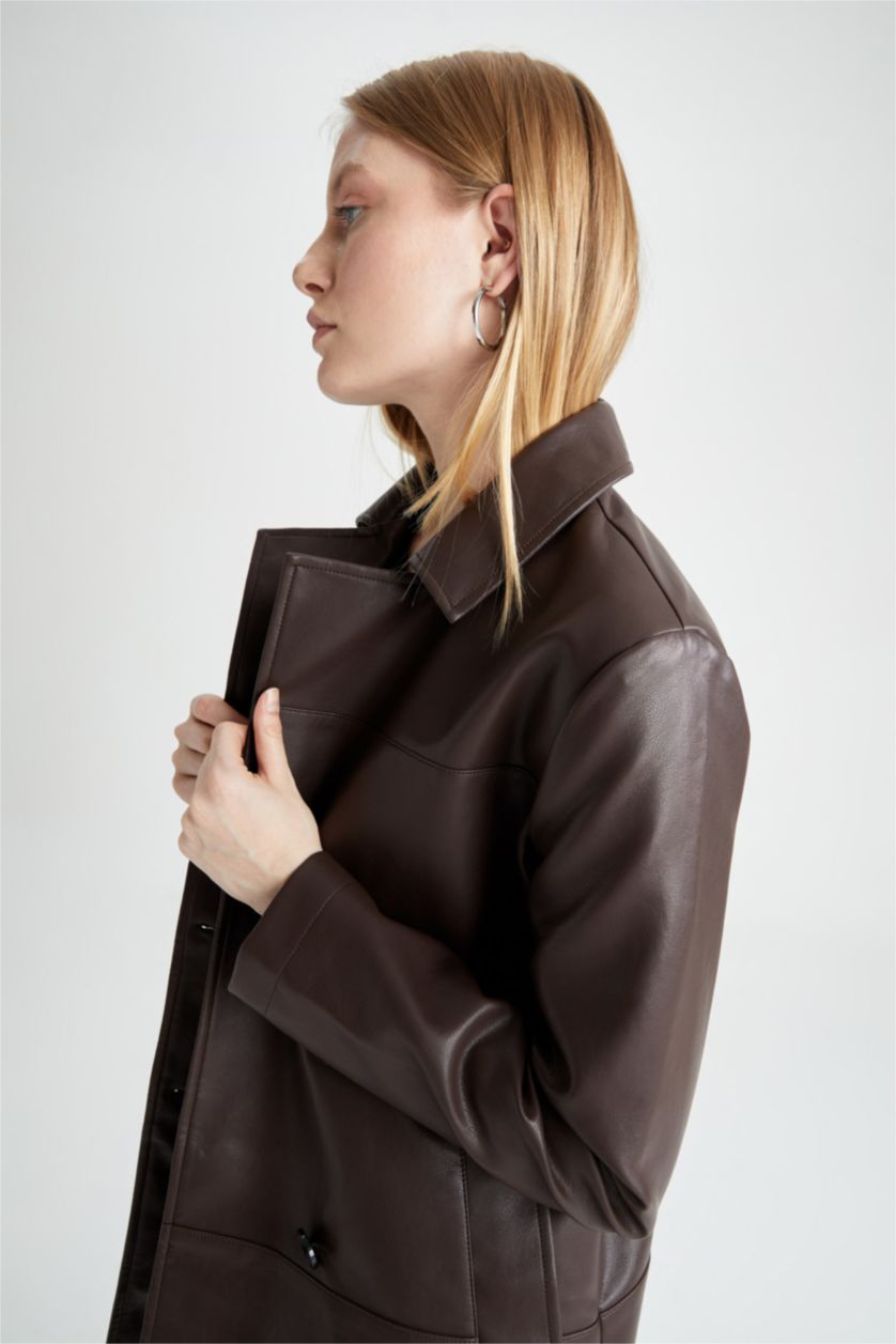 Kadın Kahve Trençkot