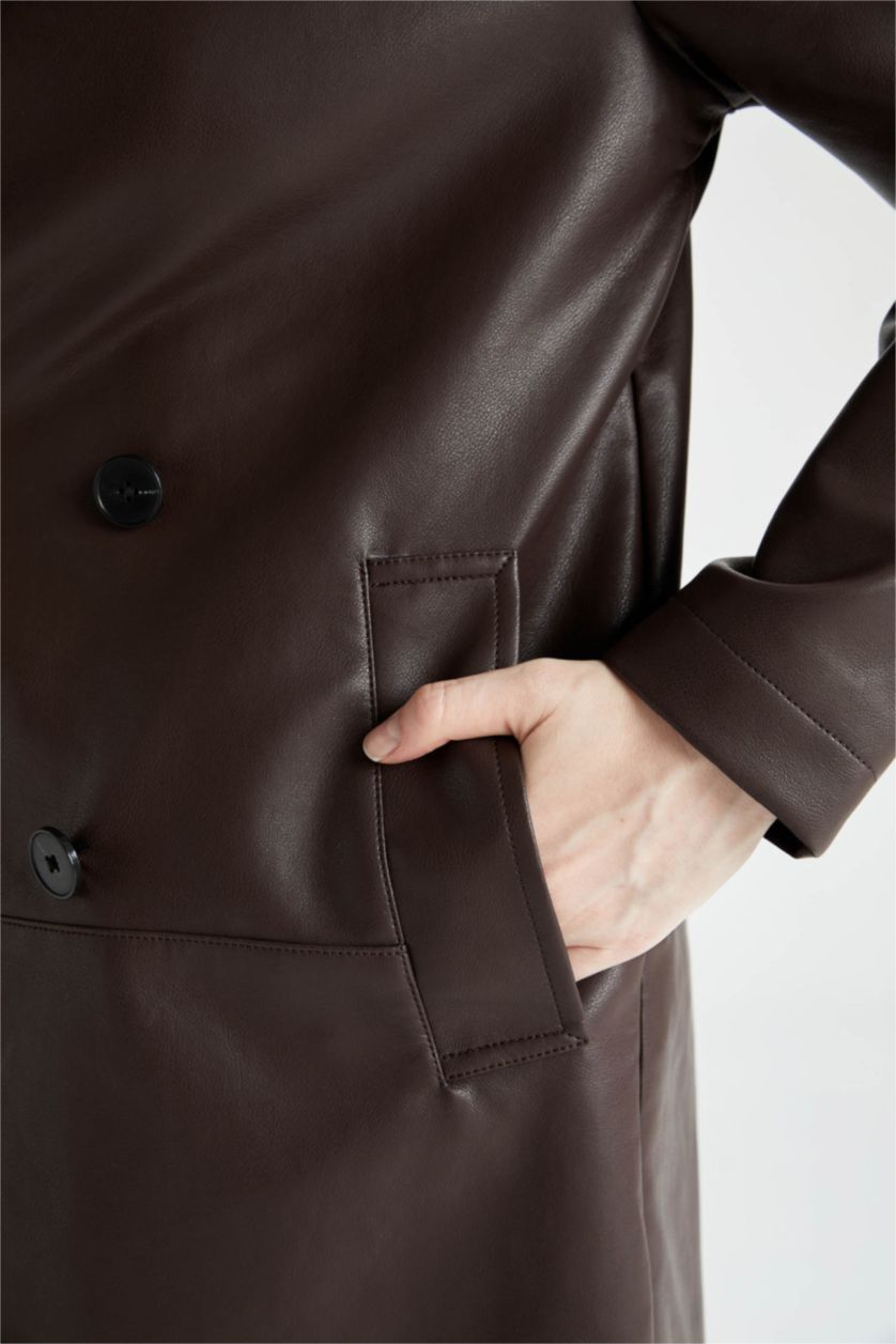 Kadın Kahve Trençkot