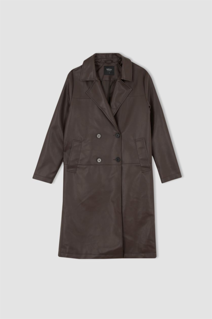 Kadın Kahve Trençkot