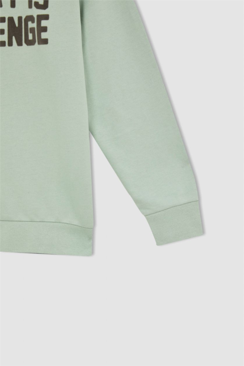 Хлопчачий Мятний Світшоти