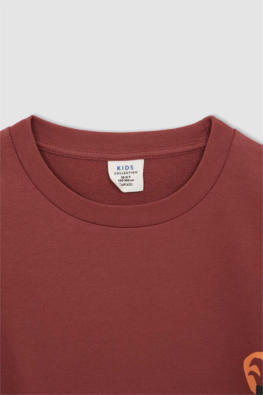 Хлопчачий Темно розовий Світшоти