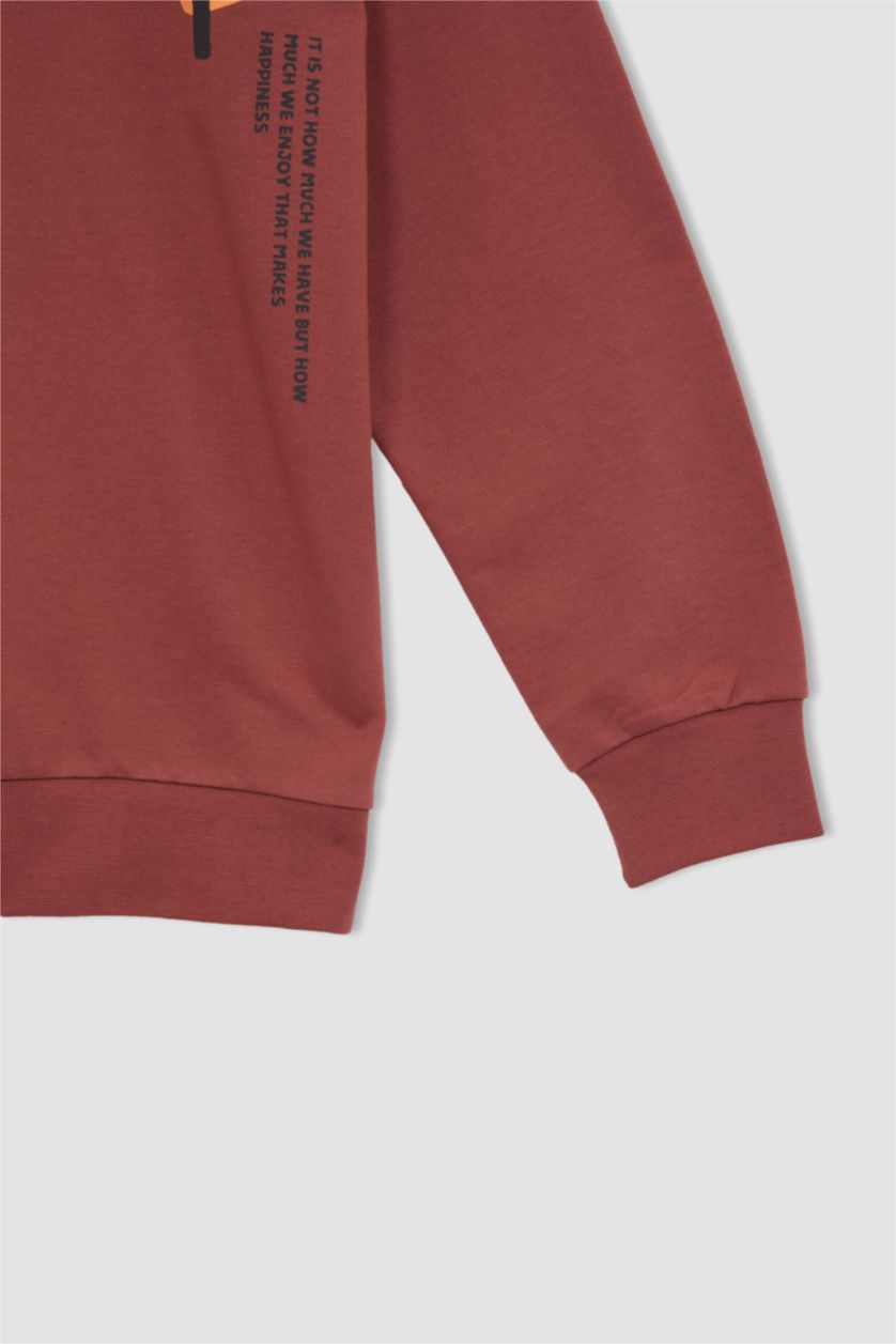 Хлопчачий Темно розовий Світшоти