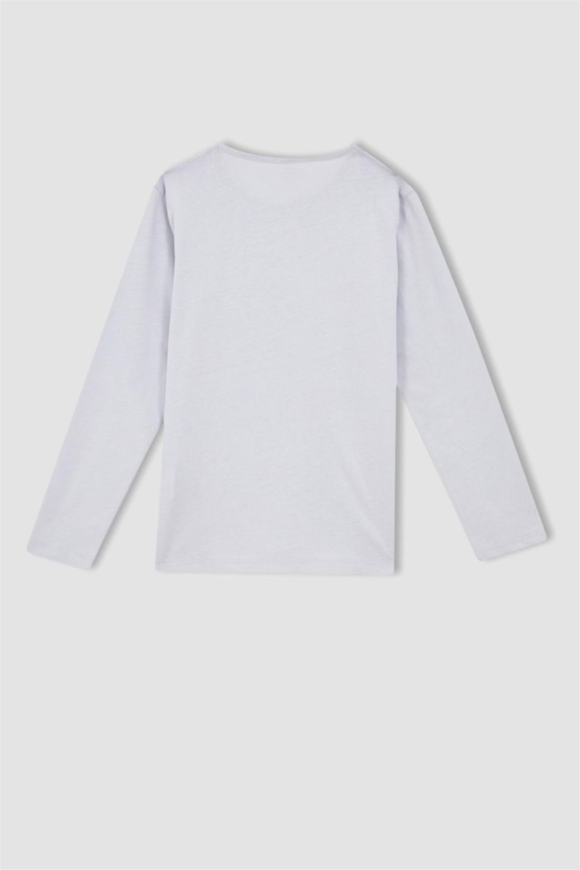 GIRLS & TEENS Light Lilac Girl Long Sleeve Unicorn Printed Pyjama Set