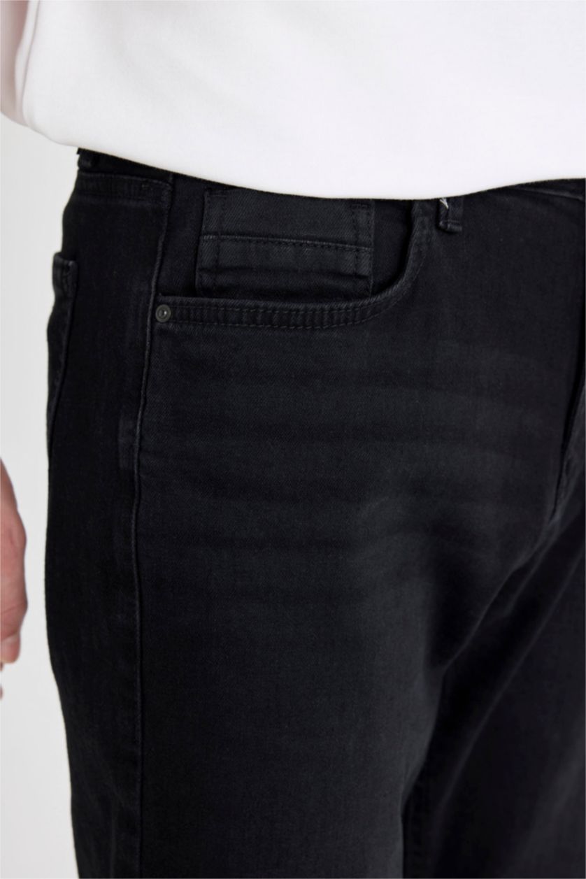 MAN Black Sergio Regular Fit Trousers
