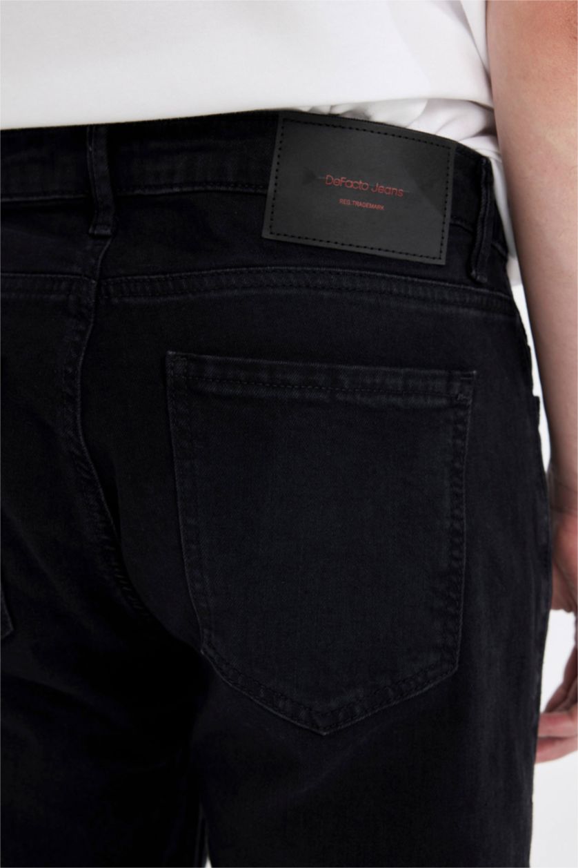 MAN Black Sergio Regular Fit Trousers