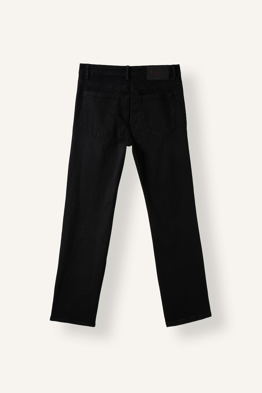 Erkek Siyah Sergio Regular Fit Jean Pantolon