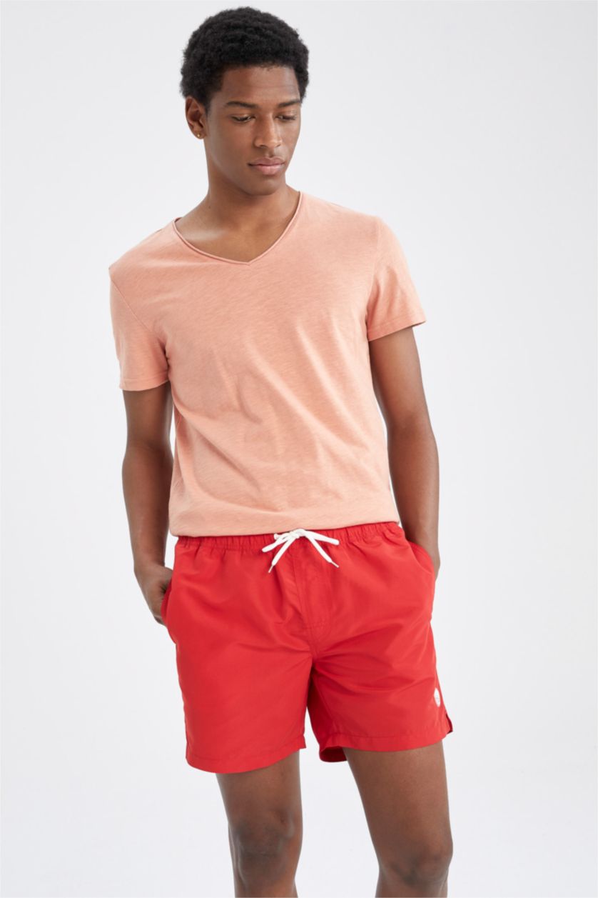 Мужчины Красный Short Swim Shorts