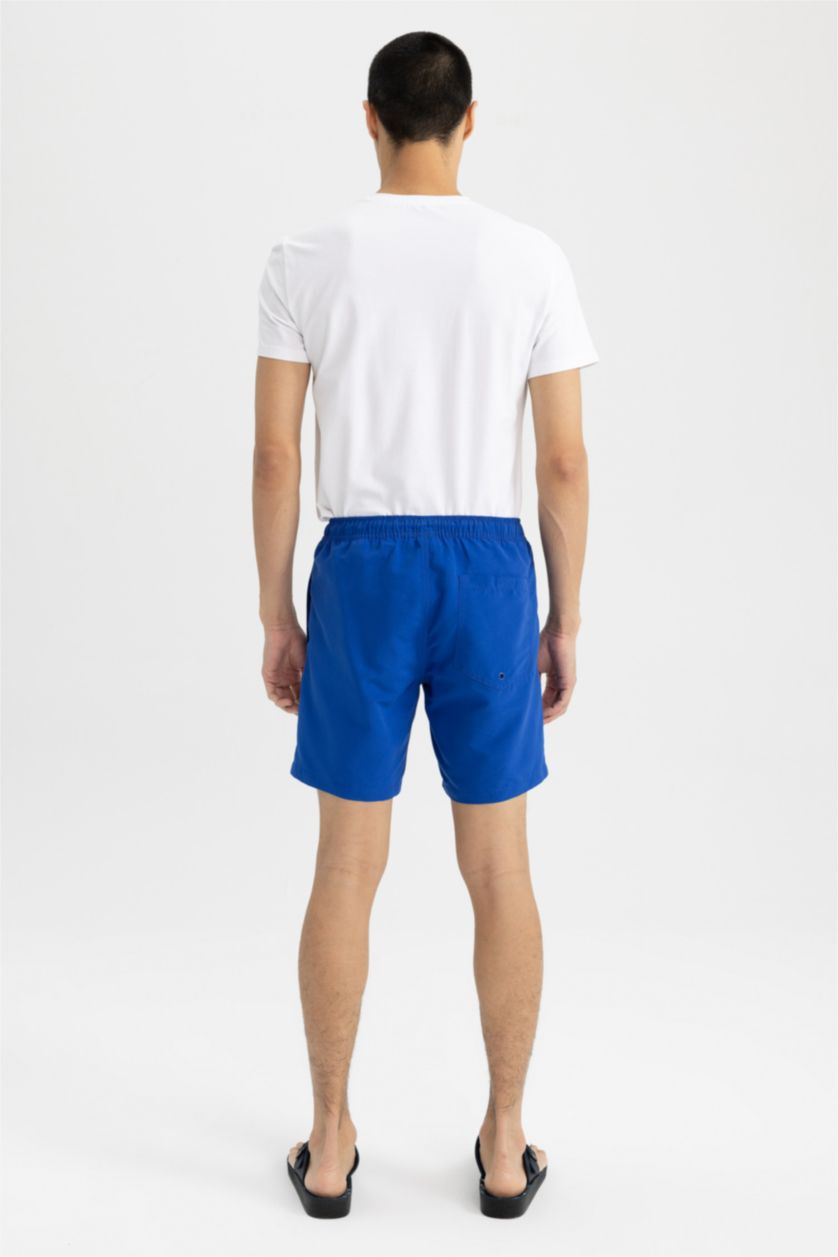 MAN Royal Regular Fit Basic Above Knee Swimming Shorts