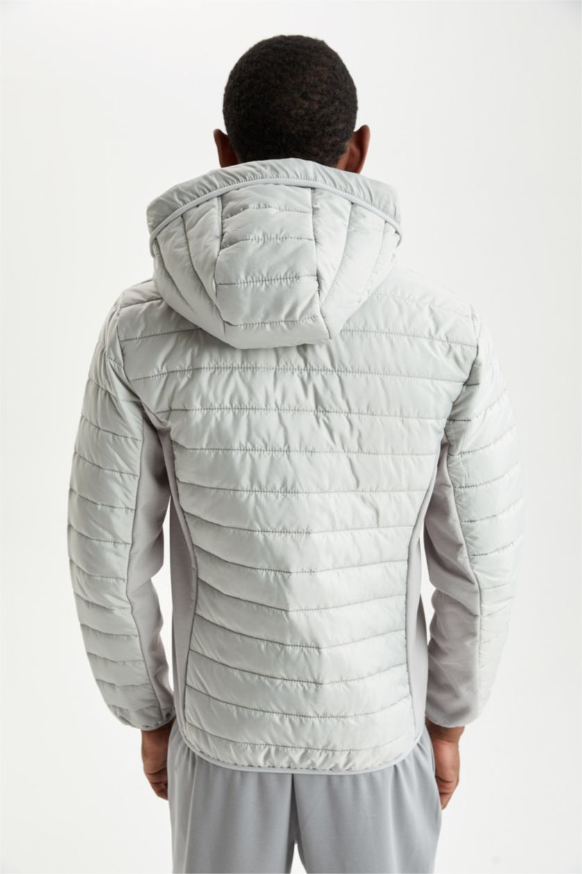 Erkek Açık Gri Mont