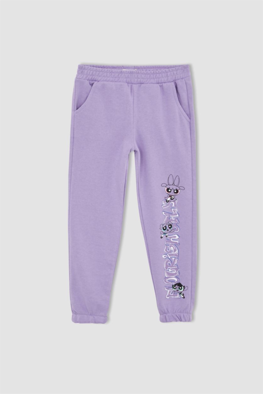 GIRLS & TEENS Lilac Girl PowerPuff Girls Jogger Sweatpants